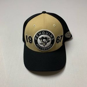 Old time hockey Pittsburgh Penguins flex fit hat